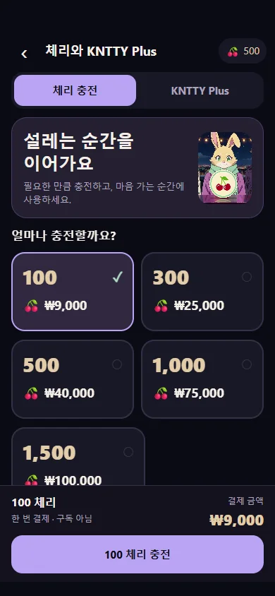 체리와 Plus
